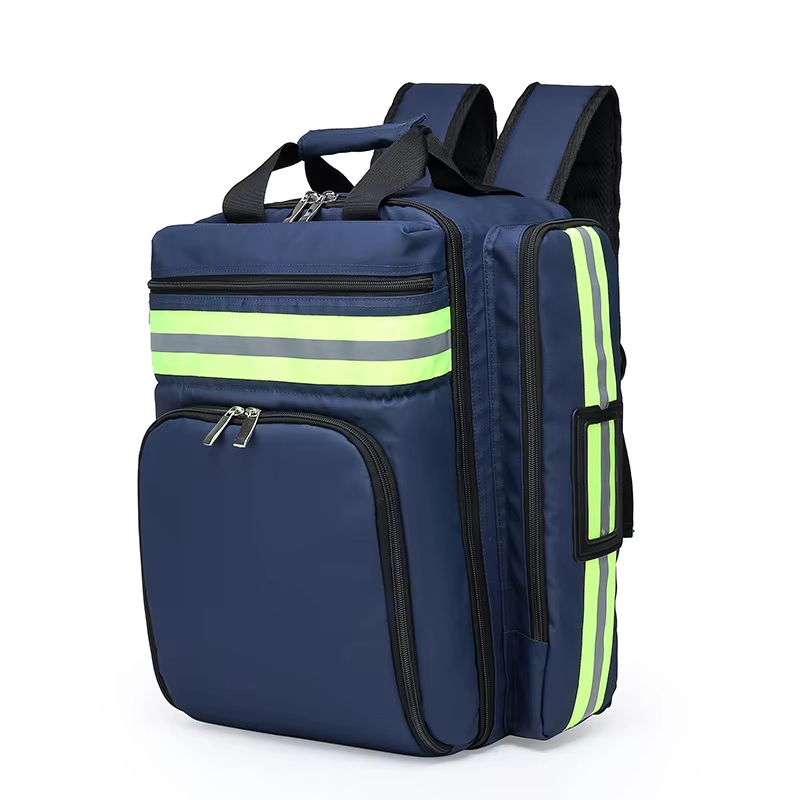 First Aid Bag Kit - 大容量緊急救助バックパック、ディザスターリリーフバッグ、救急キット、分類保管、サバイバルキット、医療オーガナイザー