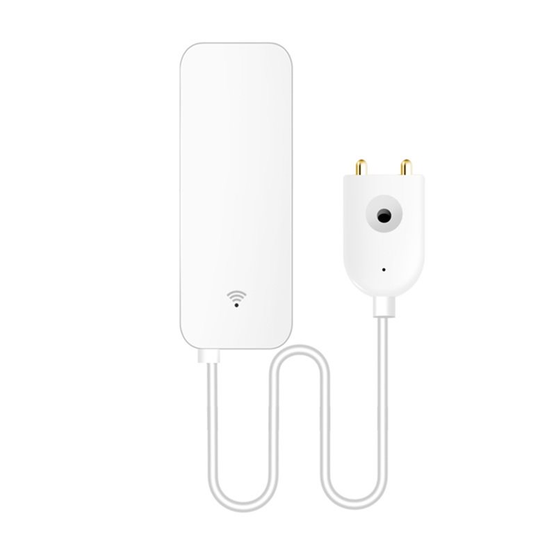 Water Alarm Sensor - DTEN-Tuya Wi-Fi対応スマート水漏れセンサー、水位検知システム、セキュリティアラーム、浸水検知器、漏水検知器