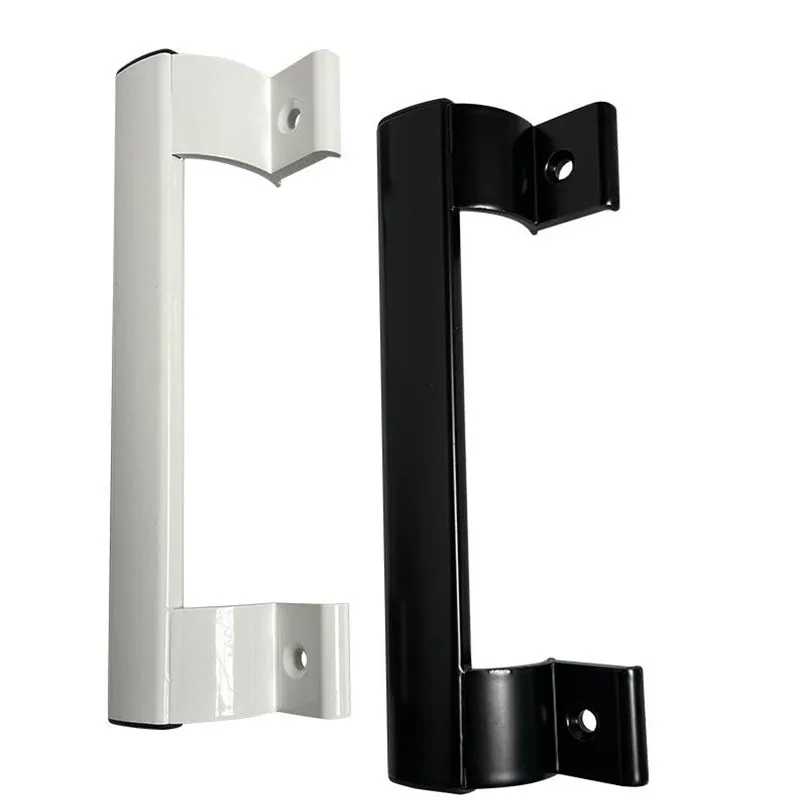Window Lock Bar - バルコニー引き戸ハンドルアルミ合金プッシュアンドプルドアハンドルプラスチックシールドアと窓ハンドラー