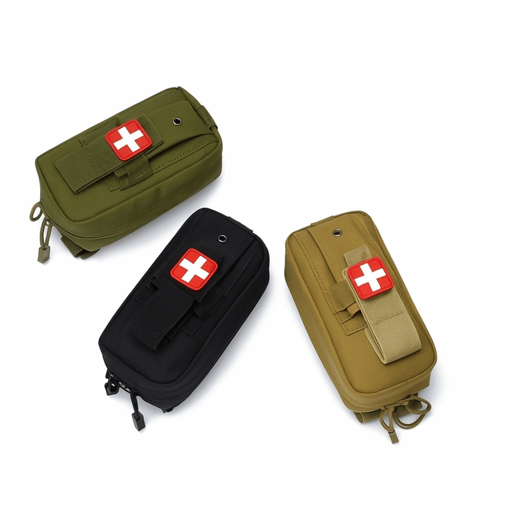 First Aid Bag Kit - 携帯用応急処置キット ドロップレッグプラットフォーム 軽量緊急救助キット 耐摩耗性ユーティリティツールバッグ
