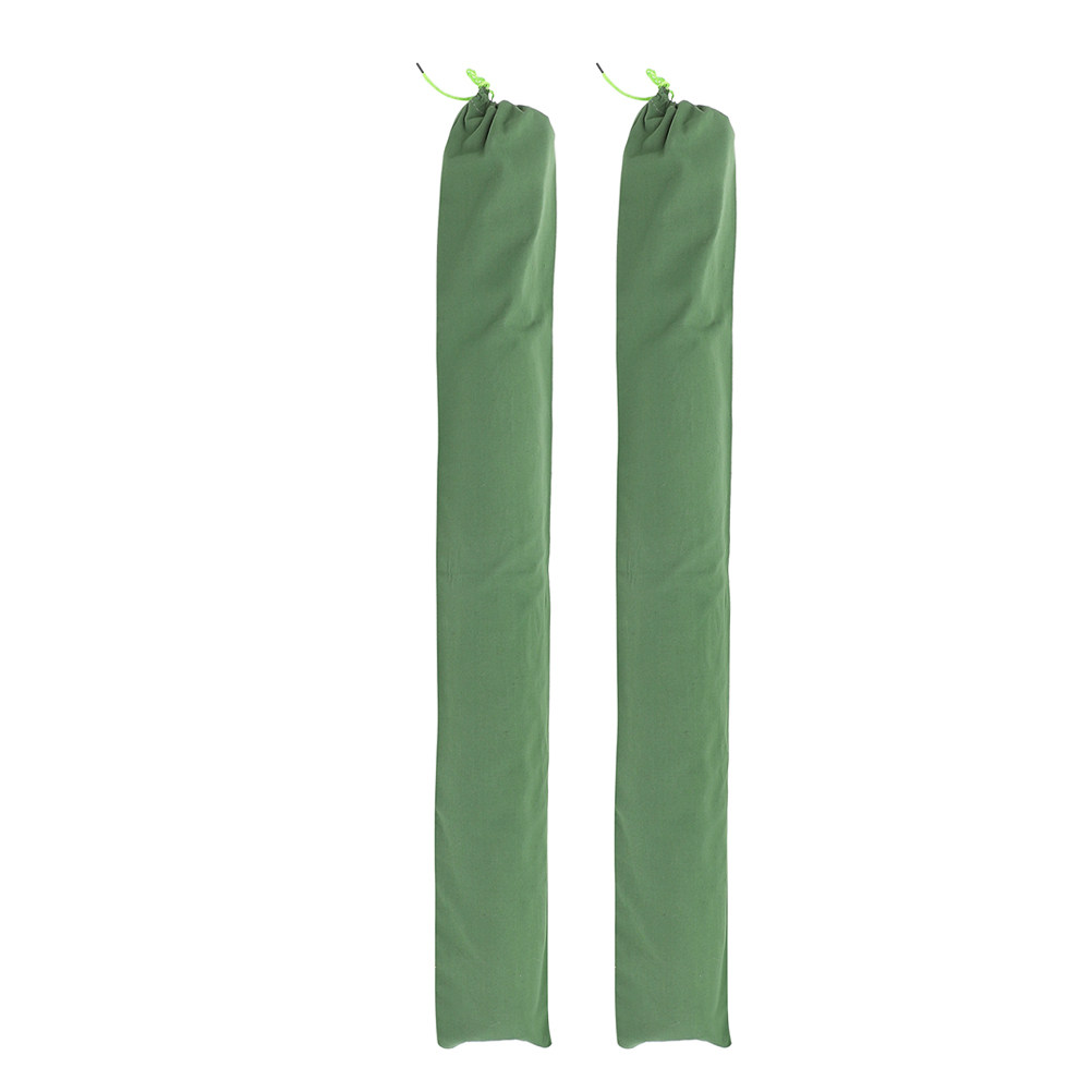 Flood Barrier Bag - 2個入り、耐久性に優れた大型の防水キャンバス製砂袋。洪水対策用、再利用可能。ガレージや地下室での使用に最適。
