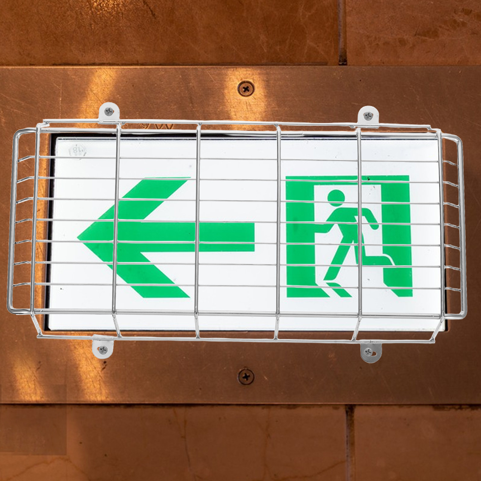 1個入り、壁掛け式非常口表示板、学校用安全ワイヤー保護具、非 - Emergency Exit Sign のレビューと価格