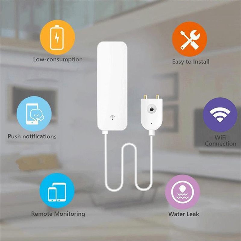 SYW-Tuya WIFI 水漏れ警報器 洪水漏れセンサー  - Water Alarm Sensor のレビューと価格
