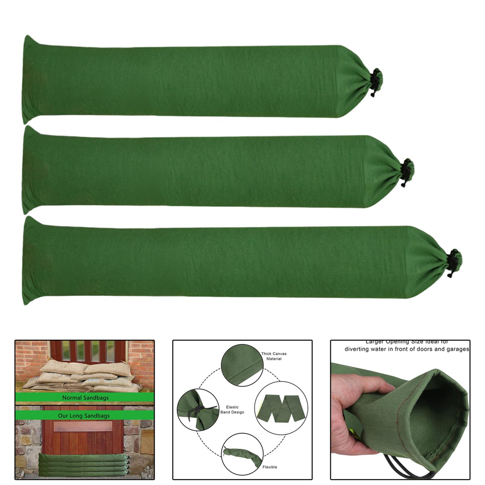 再利用可能な防潮土嚢、嵐や雨から庭や家を守るための防護具 - Flood Barrier Bag のレビューと価格