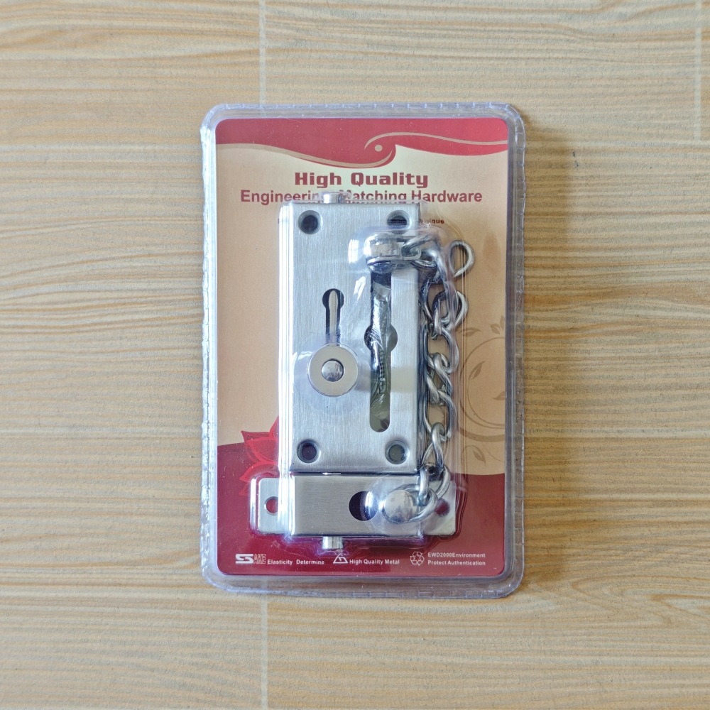ステンレス製セキュリティチェーン、新型ドア・ホテル用ラッチ、 - Security Chain Door のレビューと価格