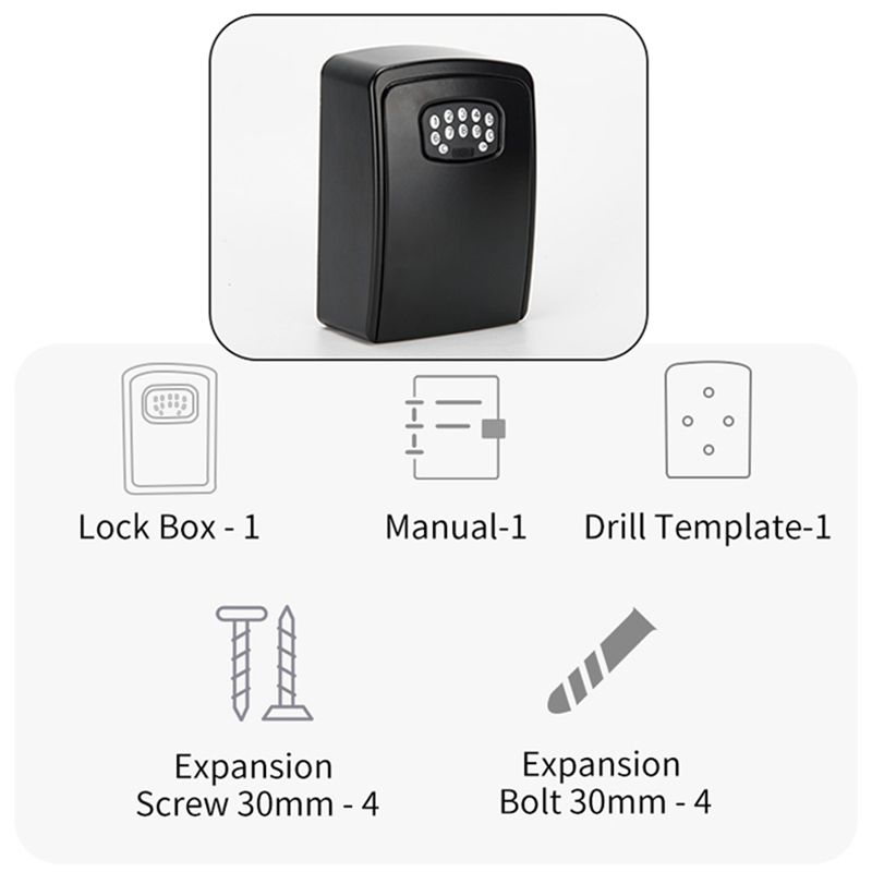 A92Z TUYA スマートキーボックス Bluetooth - Lockbox Key Secure のレビューと価格
