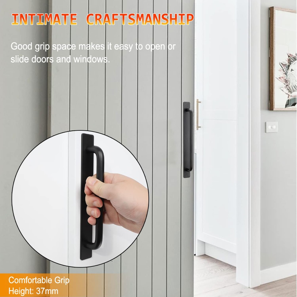 表面実装、穴あけ不要、アルミニウム合金製ドア・窓ハンドルプル - Window Lock Bar のレビューと価格