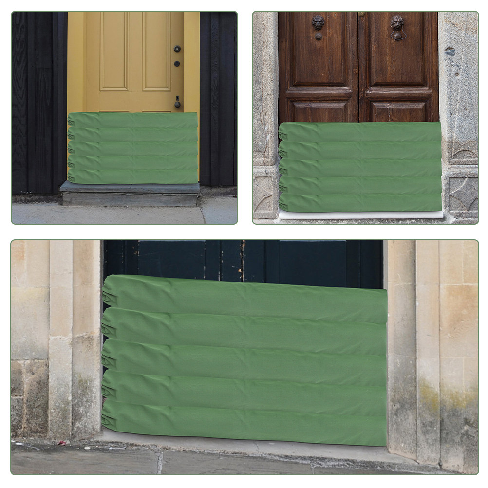 厚手で再利用可能な防潮用長型サンドバッグ。ガレージの浸水対策 - Flood Barrier Bag のレビューと価格