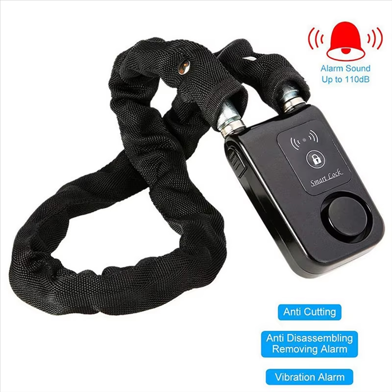 Bluetooth対応のスマートチェーンロック。鍵不要で、自 - Security Chain Door のレビューと価格