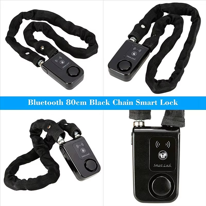 Bluetooth対応のスマートチェーンロック。鍵不要で、自 - Security Chain Door のレビューと価格