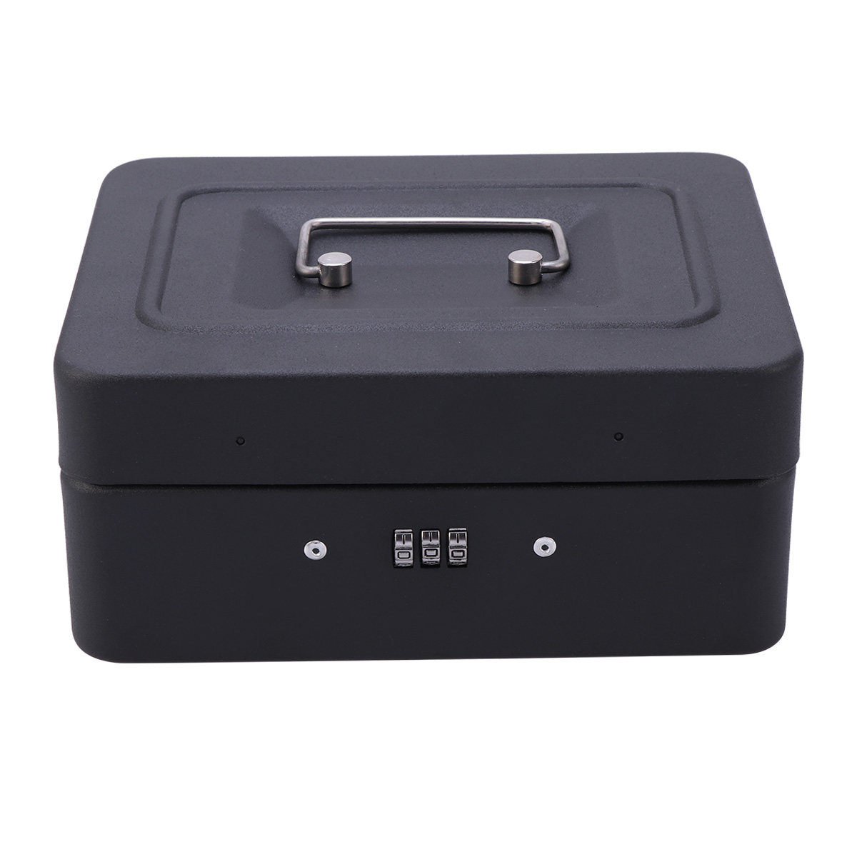 頑丈な金属製キャッシュボックス。組み合わせロックによるセキュ - Lockbox Key Secure のレビューと価格